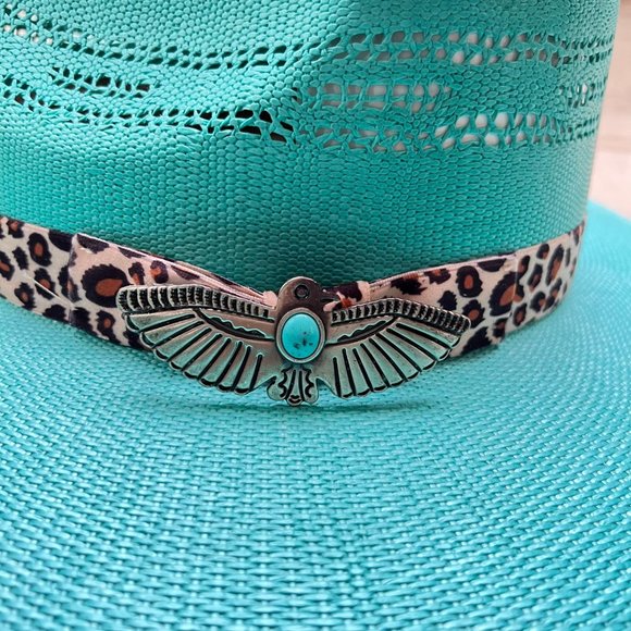 Charlie 1 Horse Straw Hat - Right Meow - Picture 3 of 3